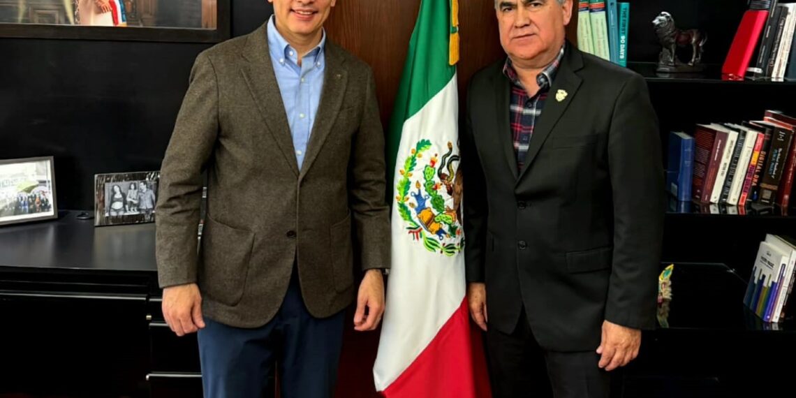 Sostiene el Rector Jesús Madueña reunión estratégica con Carlos Iván Moreno, titular de la DGESUI, para garantizar la estabilidad de la UAS analizando rutas de solución