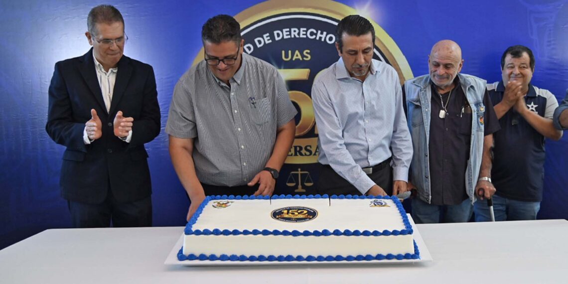 ¡152 años de historia! En su aniversario, la Facultad de Derecho Culiacán reafirma su legado en la UAS, festejando su excelencia académica