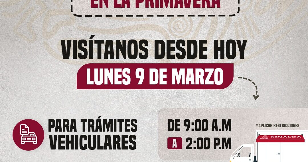 Llega a la primavera con la unidad móvil del SATES