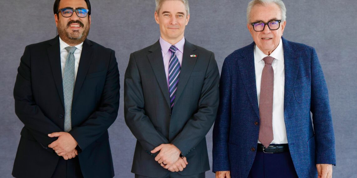 Se reúne Rocha Moya con el Cónsul General de Estados Unidos en Hermosillo, Drew Hoster