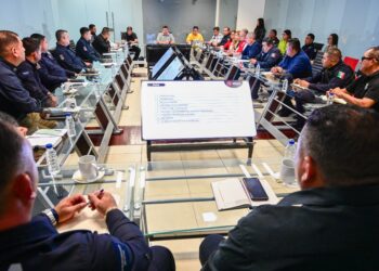 Autoridades de seguridad, Protección Civil y cuerpos de auxilio se reúnen para coordinar el Plan General Operativo Semana Santa 2026
