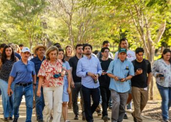 SEBIDES realiza recorrido de inspección en el Parque Ecológico de Culiacán para atender planteamientos ciudadanos