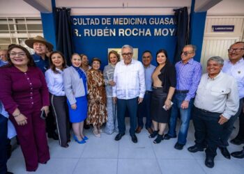 Inaugura el gobernador Rocha Moya la Facultad de Medicina de la UAS en Guasave