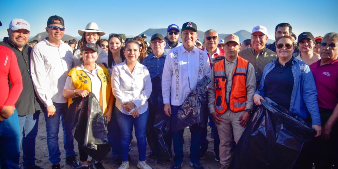 Ahome se suma a jornada estatal de limpieza en El Maviri para fortalecer el cuidado del medio ambiente