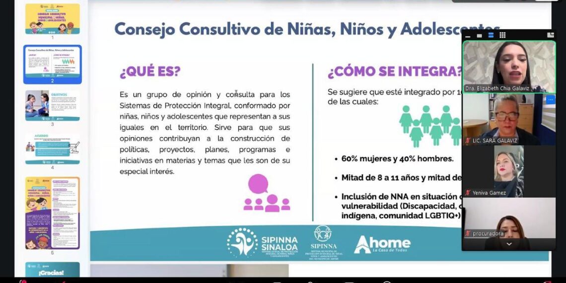 Aprueban en Ahome creación del Consejo Consultivo Infantil durante sesión ordinaria de SIPINNA