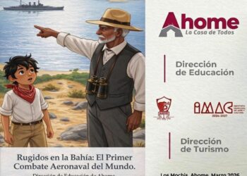 Invita Gobierno de Ahome al concurso de dibujo y cuento por los 112 años de la Batalla Aeronaval de Topolobampo