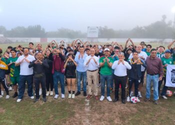 Antonio Menéndez llama a las juventudes de Ahome a ser embajadoras del deporte y la sana convivencia