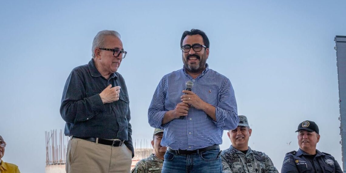 Participa Juan de Dios Gámez Mendívil en arranque del Operativo de Semana Santa en playa Bellavista, Guasave