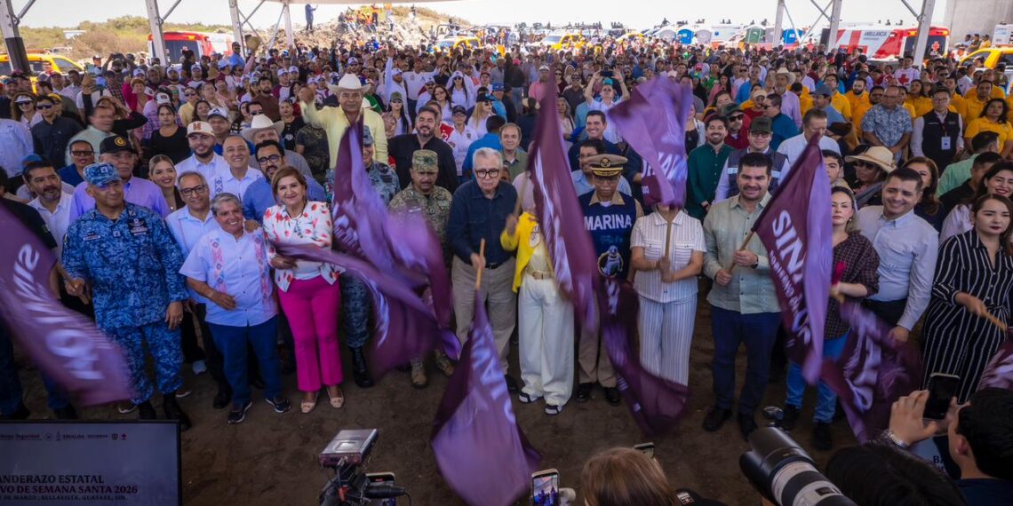 Gobernador Rocha Moya pone en marcha Operativo de Seguridad de Semana Santa 2026