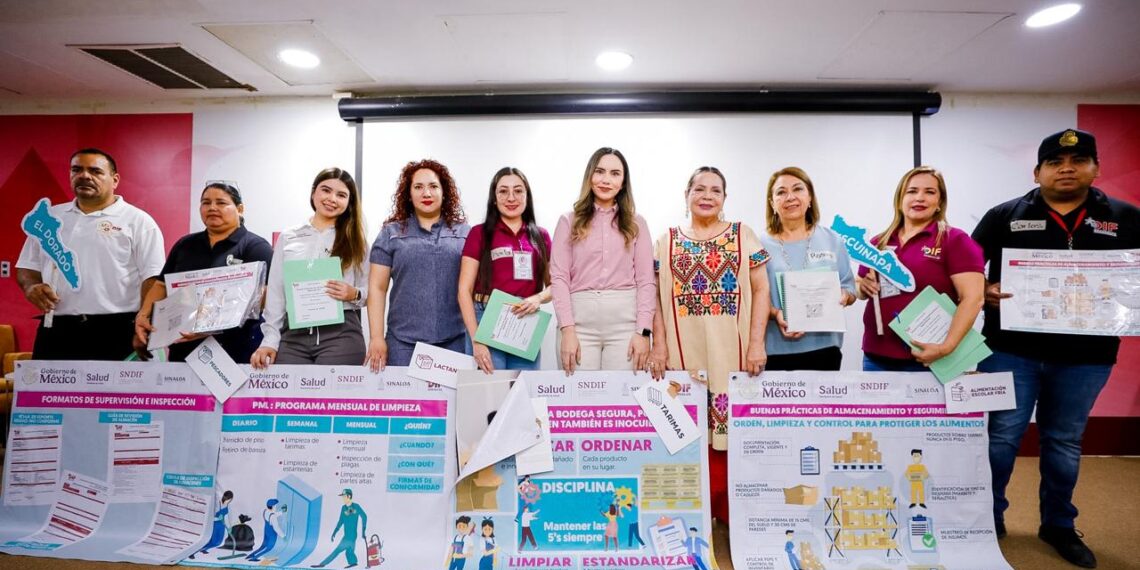 DIF Sinaloa brinda la capacitación “Buenas Prácticas de Almacenamiento y Seguimientos” dirigida a los Sistemas DIF Municipales