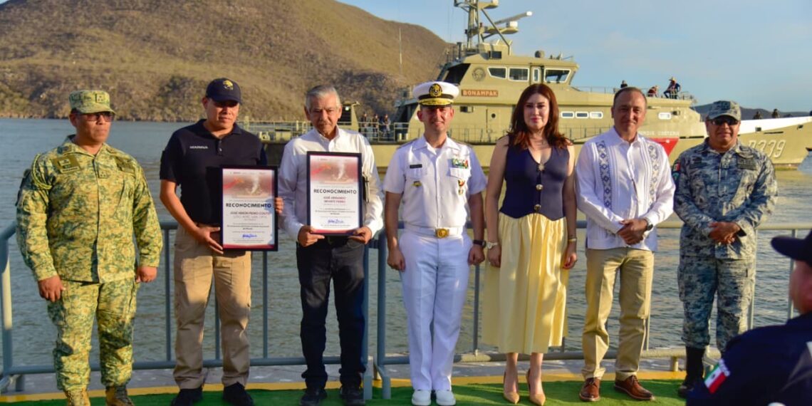 Topolobampo revive su historia con la recreación del Primer Combate Aeronaval del Mundo