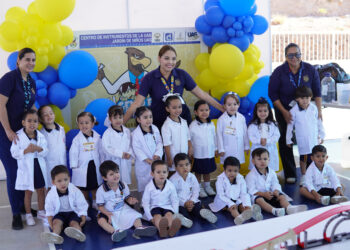 ¡Batas blancas y mucha magia! Fomentan la UAS y el Centro de Instrumentos la curiosidad científica en pequeños del Jardín de Niños con “Genios en Desarrollo”