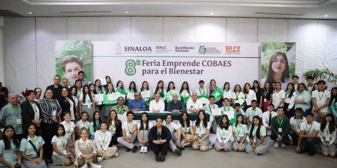 Impulsa COBAES el emprendimiento juvenil en la 8ª Feria Emprende para el Bienestar 2026