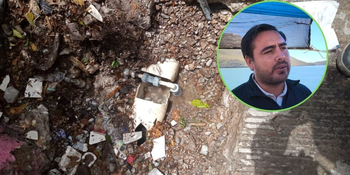 Atiende sindicatura de Topolobampo reporte de vecinos del barrio Plaza