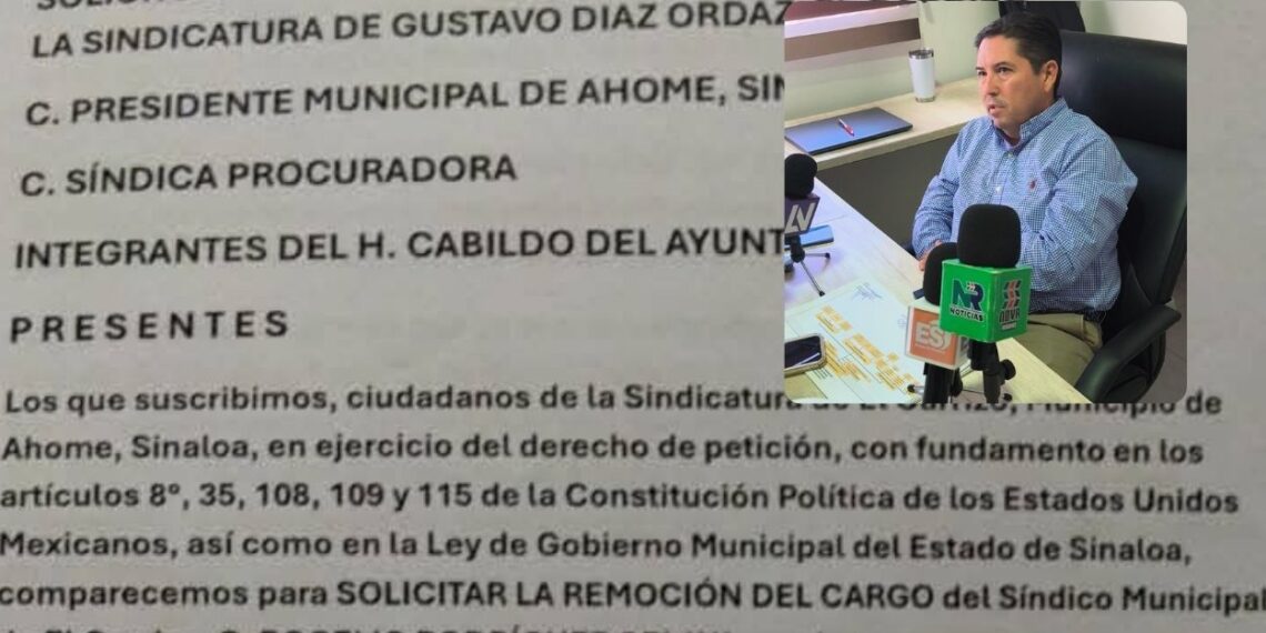 Ciudadanos piden destitución del síndico de El Carrizo, ¿qué se sabe?