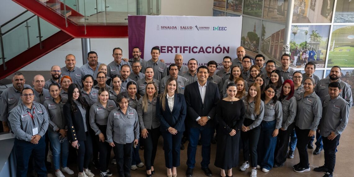 Avanza COEPRISS en calidad: recibe certificación del Instituto Mexicano de Normalización y Certificación