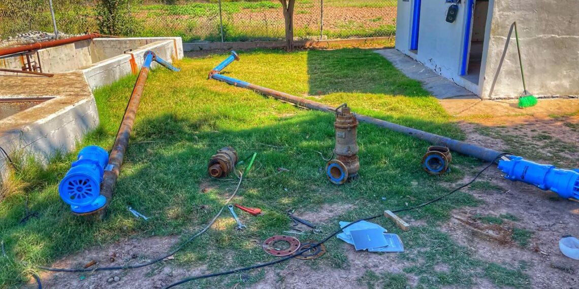 Gobierno de El Fuerte fortalece sistema de saneamiento en La Constancia y la cabecera municipal