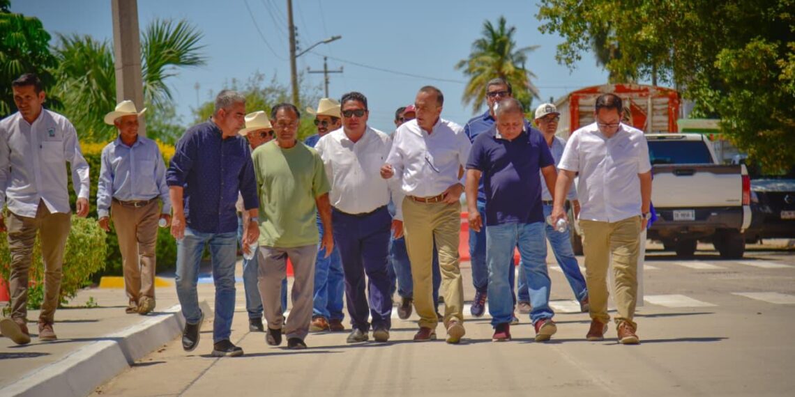 Más de 4mdp en Alumbrado y Pavimentación para 5 comunidades del Valle del Carrizo
