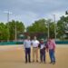 Antonio Menéndez supervisa redes de alumbrado de campos deportivos
