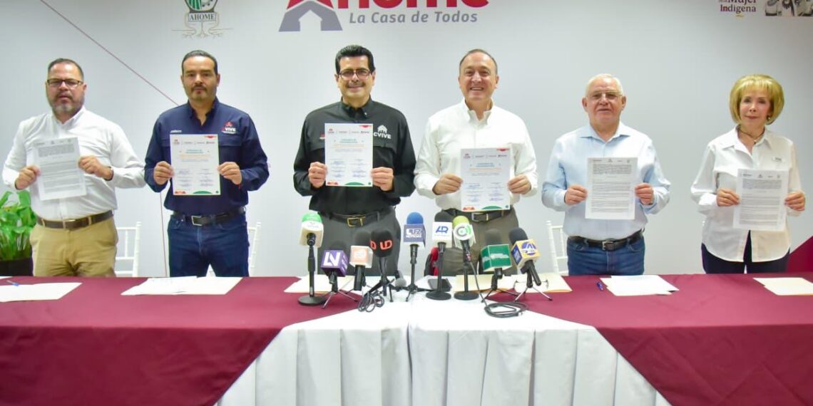 Ahome y CVIVE refrendan certeza jurídica patrimonial para viviendas