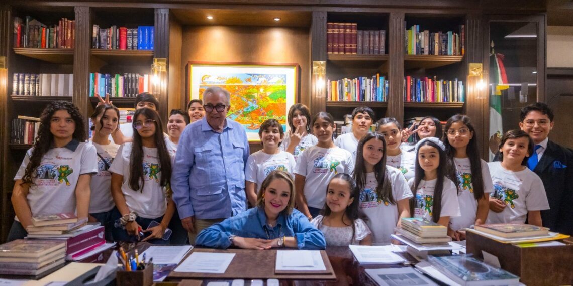Invita el gobernador Rocha a niñas y niños sinaloenses a leer y escribir libros
