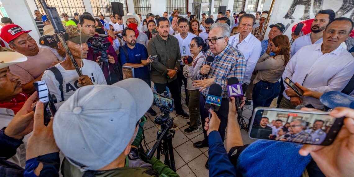 Privilegia Rocha Moya el diálogo y la escucha sensible ante inconformidad por planta Mexinol