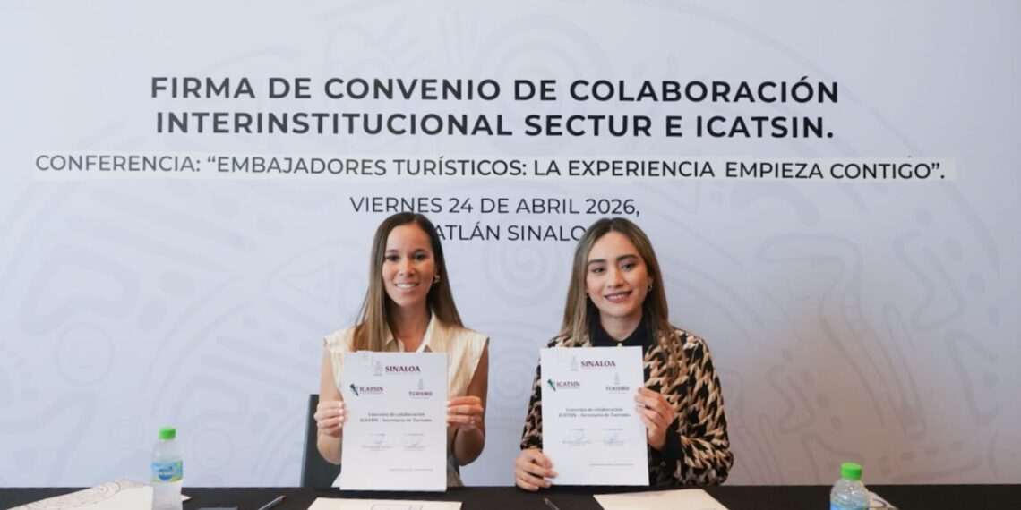 Firma Sectur convenio de colaboración con ICATSIN
