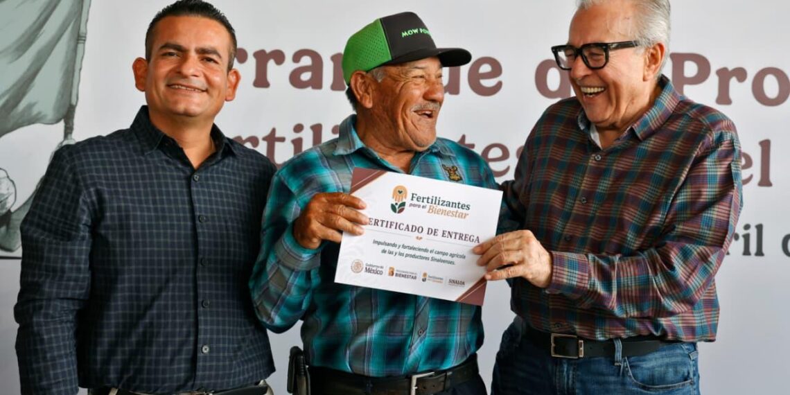 Arranca en Sinaloa el Programa de Fertilizantes para el Bienestar