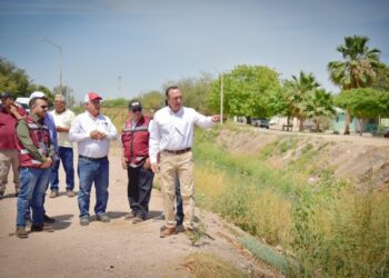 Ayuntamiento y Conagua preparan intervención en drenes para mejorar la capacidad de desalojo de agua