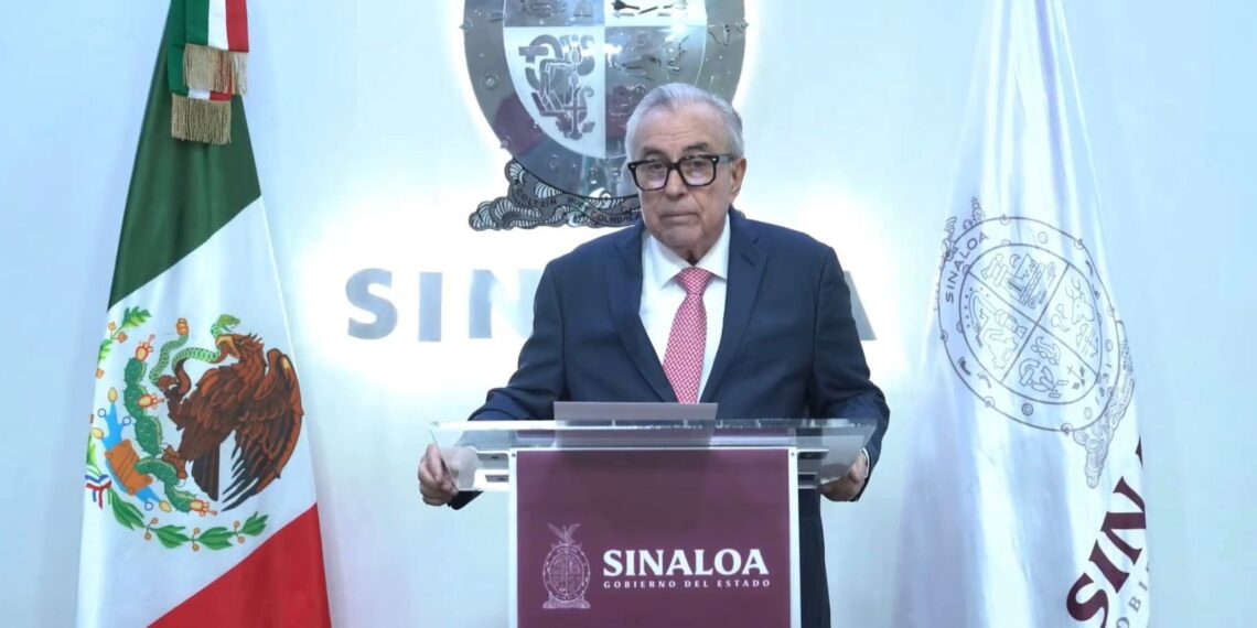 Gobernador Rocha Moya solicita licencia ante el Congreso del Estado para separarse temporalmente del cargo