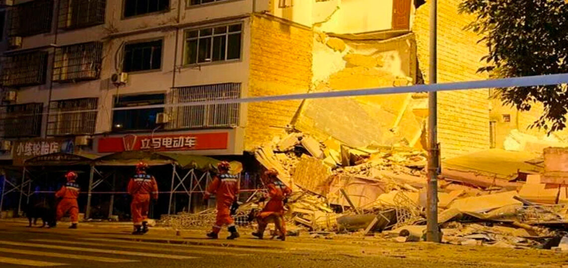 Sismo de magnitud 5.2 en el sur de China deja dos muertos, un herido y 7 mil evacuados