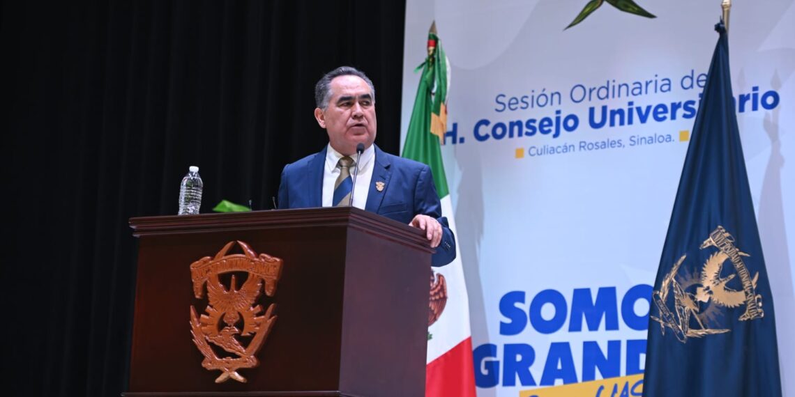El H. Consejo Universitario aprueba informe final del Proceso de Elección de Directores Periodo 2026-2030; destaca el Rector Jesús Madueña logros institucionales y la gestión financiera permanente