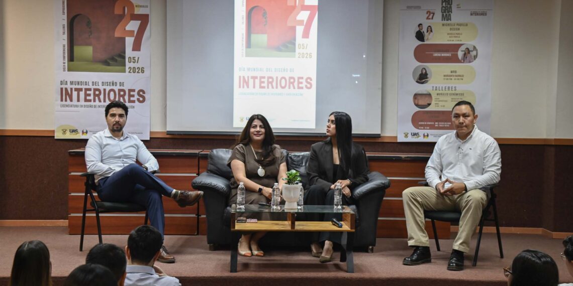 La Facultad de Arquitectura de la UAS celebra el Día Mundial del Diseño de Interiores con conferencias, talleres, exposiciones y especialistas en el tema