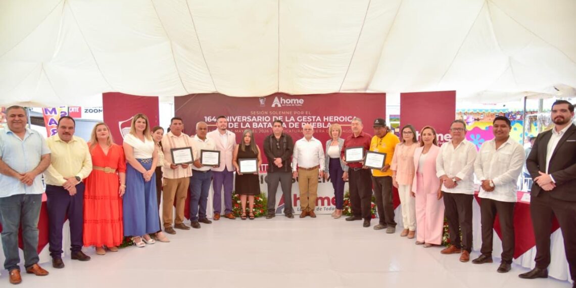 Con Traslado de Poderes y Sesión Solemne se conmemora el 164 Aniversario de la Gesta Heroica de la Batalla de Puebla en Higuera de Zaragoza