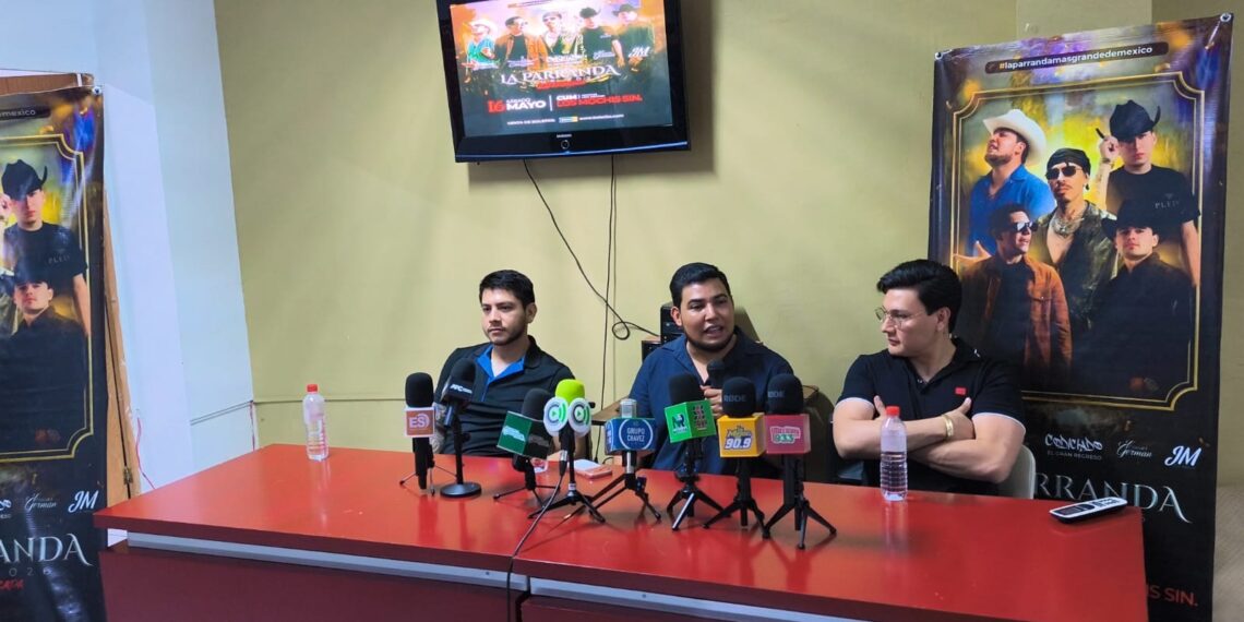 ¡La Parranda Tour 2.0 llegará a Los Mochis el próximo 16 de mayo!