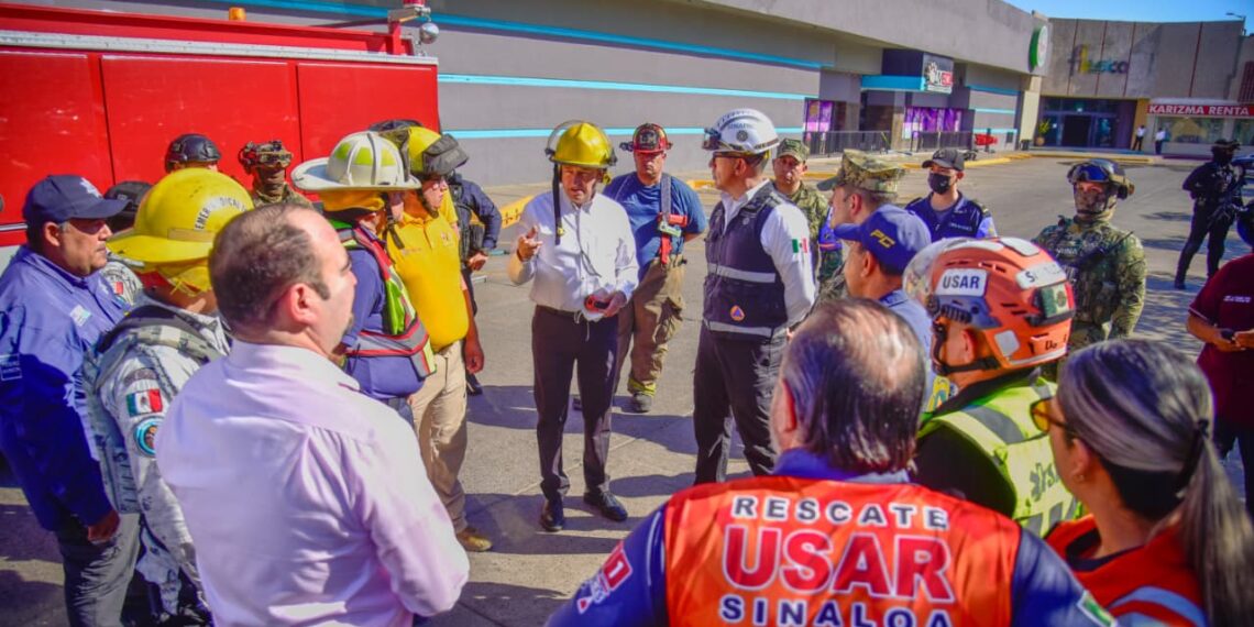 Reconoce Antonio Menéndez solidaridad ciudadana e intervención coordinada de los tres niveles de gobierno tras incendio