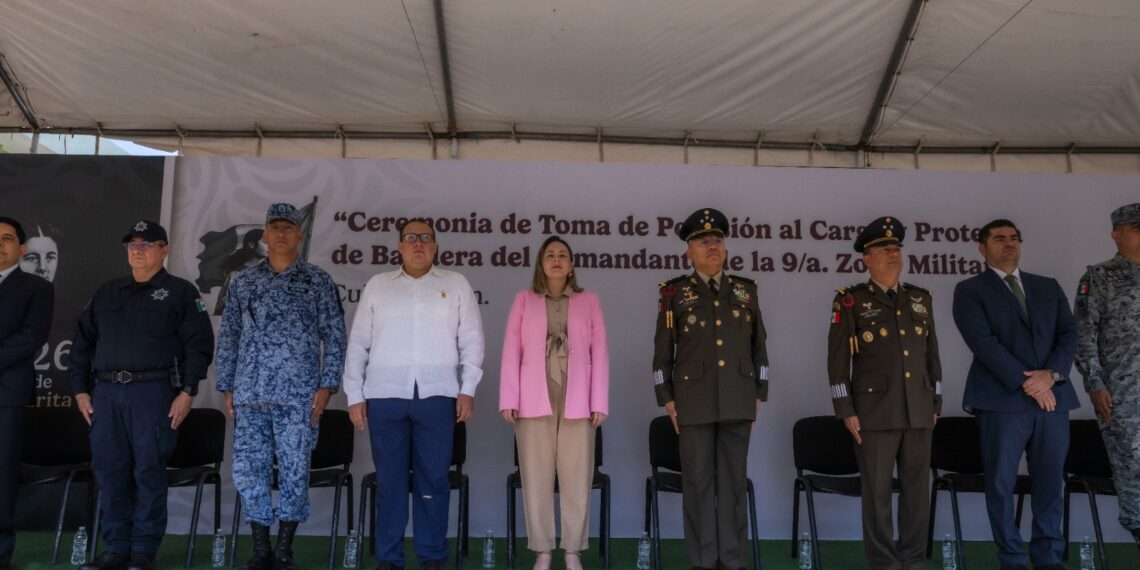 Hay confianza en el Ejército porque siempre hacen honor a la patria: Gobernadora Yeraldine