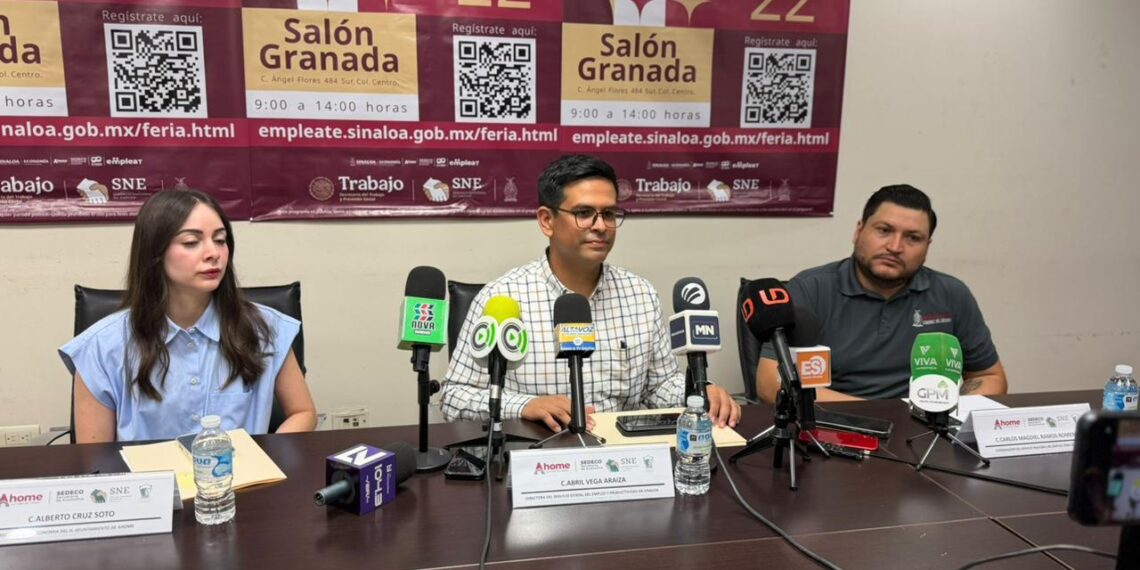 Mañana viernes 22 de mayo Segunda Feria del Empleo Los Mochis 2026