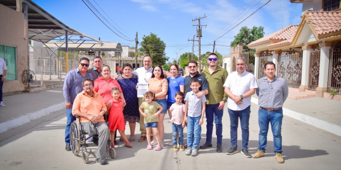 “Por fin volveremos a ser ‘La Higuera’ bonita que era antes con esta flamante pavimentación”: María Pineda