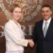 García Harfuch se reúne con vicepresidenta de Comisión Europea; fortalecen cooperación en seguridad