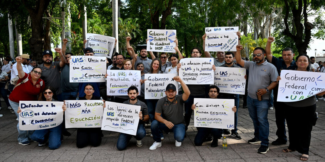 ¡Paro de labores indefinido en la UAS! La Comisión Estatal de Lucha por el Financiamiento anuncia que será a partir de este lunes, ante falta de recursos federales para atender la crisis financiera de la institución