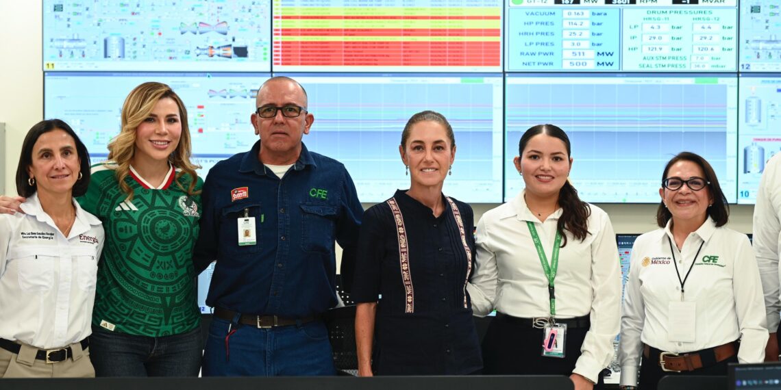 La producción de energía tiene que garantizar la soberanía nacional: Presidenta Claudia Sheinbaum inaugura central ciclo combinado de CFE en Mexicali
