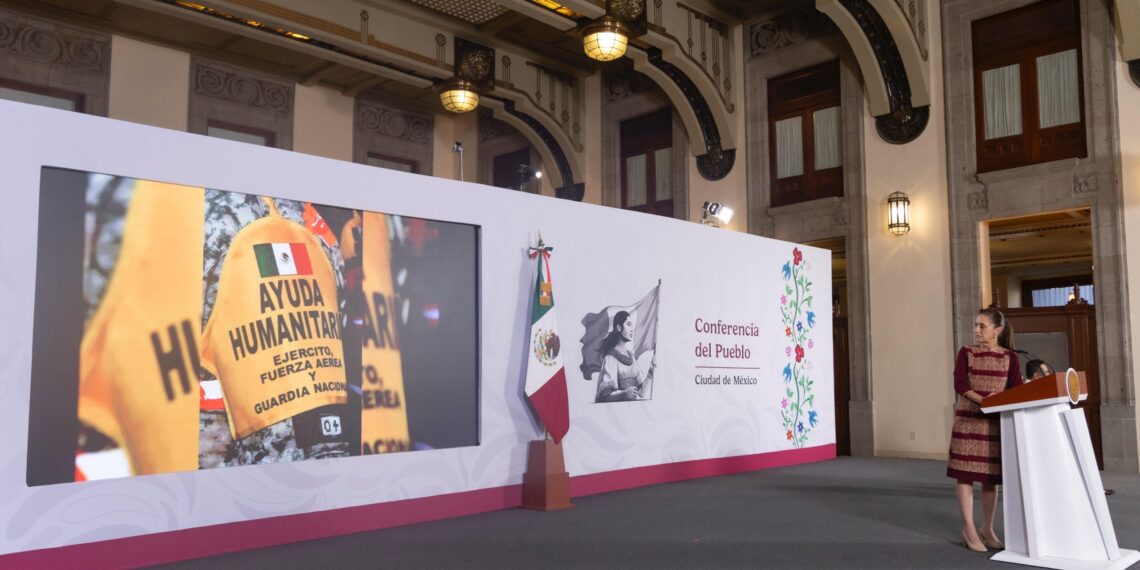 México ya despliega ayuda humanitaria en zonas afectadas de Venezuela: Presidenta Claudia Sheinbaum tras llamada con Presidenta encargada, Delcy Rodríguez