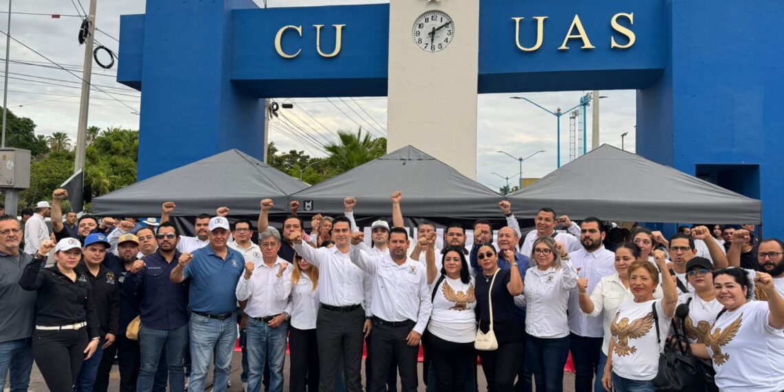 ¡Paran labores en la UAS! Por la falta de recursos federales extraordinarios para el pago de salarios y prestaciones, trabajadores cierran las puertas de 173 planteles en todo el estado