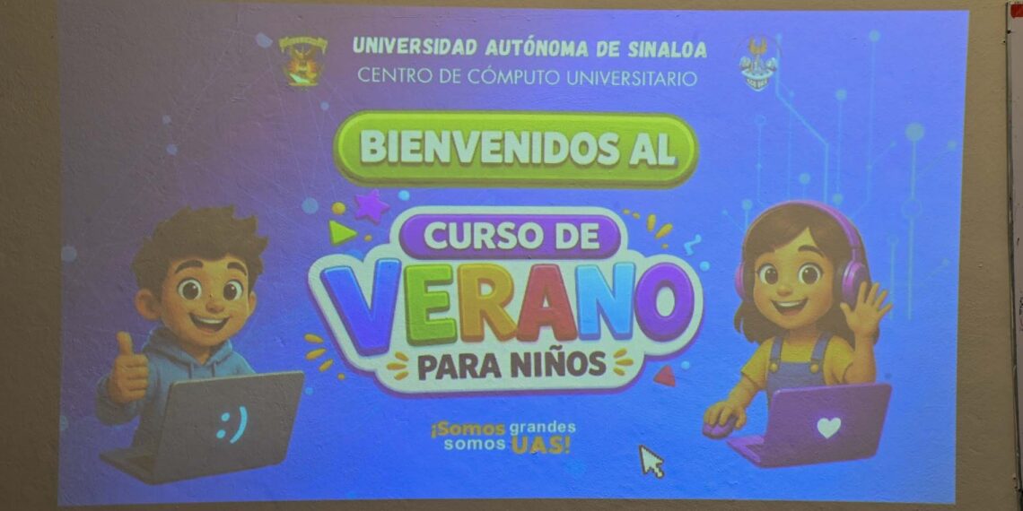 Inicia con gran participación el curso de verano tecnológico del Centro de Cómputo Universitario; niñas y niños se acercan a la Inteligencia Artificial
