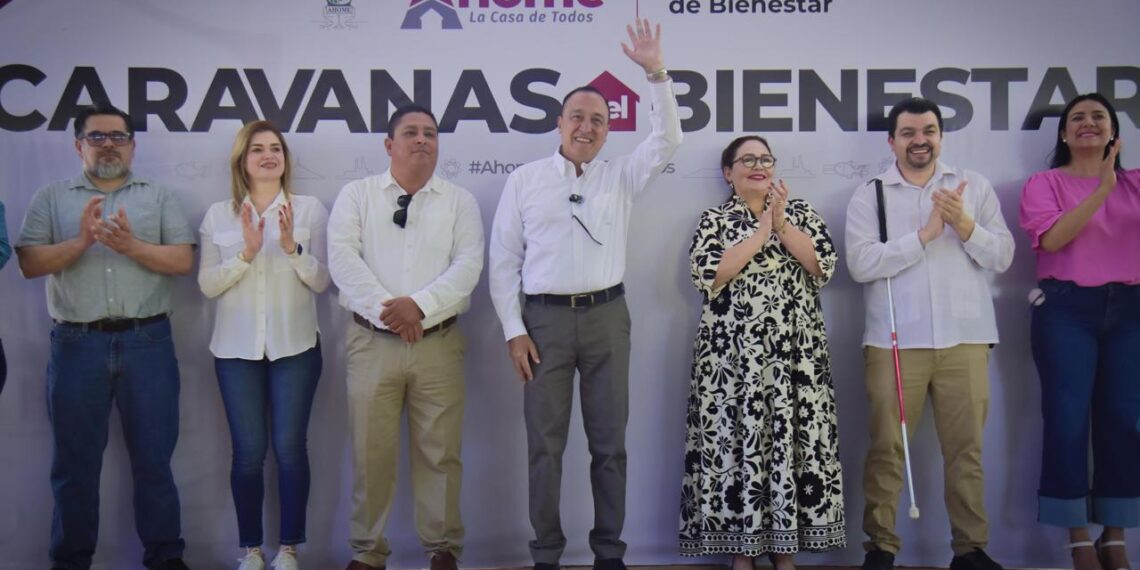 Caravana del Bienestar llega por segunda vez a Ohuira; Antonio Menéndez ratifica compromiso de seguir apoyándolos