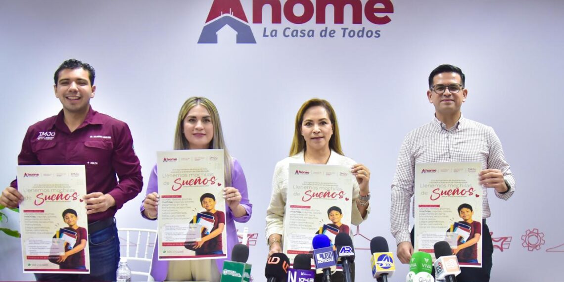 Invita Ayuntamiento de Ahome a donar útiles escolares con campaña “Llenemos mochilas de sueños”