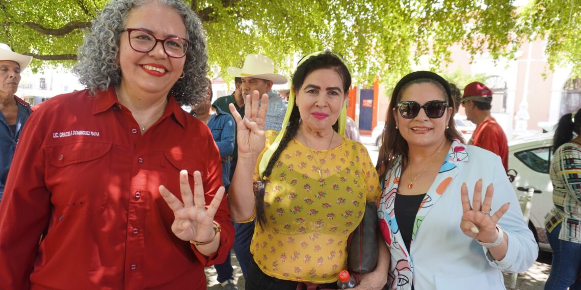 Graciela Domínguez convoca en San Ignacio a fortalecer la defensa de la Transformación y la Soberanía