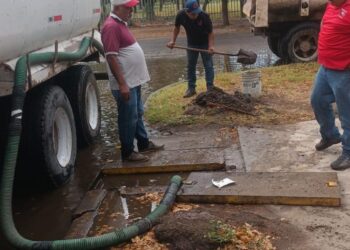 Mantenimiento, limpieza y desazolve del Dren Juárez dio buenos resultados en la lluvia de este lunes