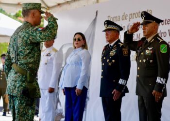 Seguiremos coordinados con el Ejército para mejorar la seguridad de Sinaloa: Gobernadora Yeraldine